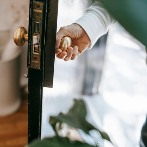 Off market door open