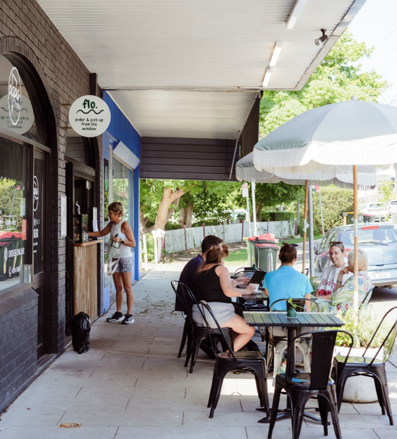 Jocelyn road shops featuring Flow Cafe - Image Hunter Hunter